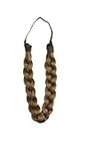 Extensiones de cabello Amor larga trenza Band (banda de pelo paja) 8 Color - ratón Brown, 1er Pack...