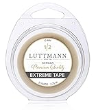 LUTTMANN® Extreme Tape 12 mm x 2,75 m- Cinta adhesiva de fijación extrema de primera calidad en...
